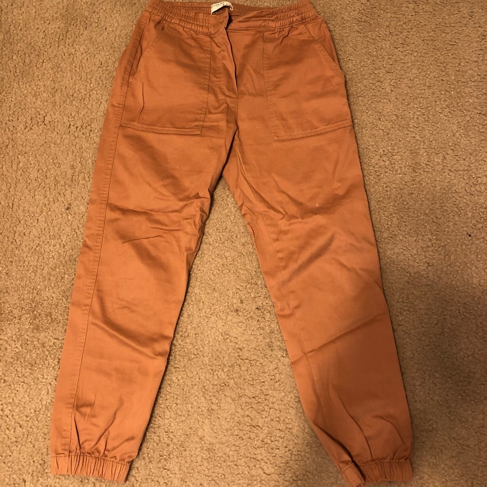 Dark Tan Cargo Pants